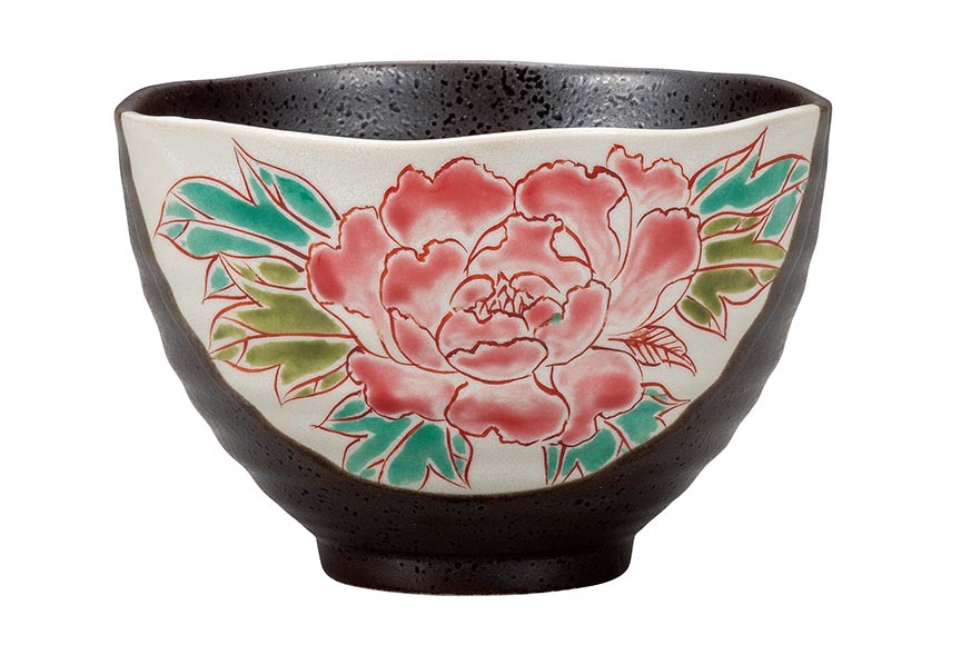 茶漬碗・牡丹