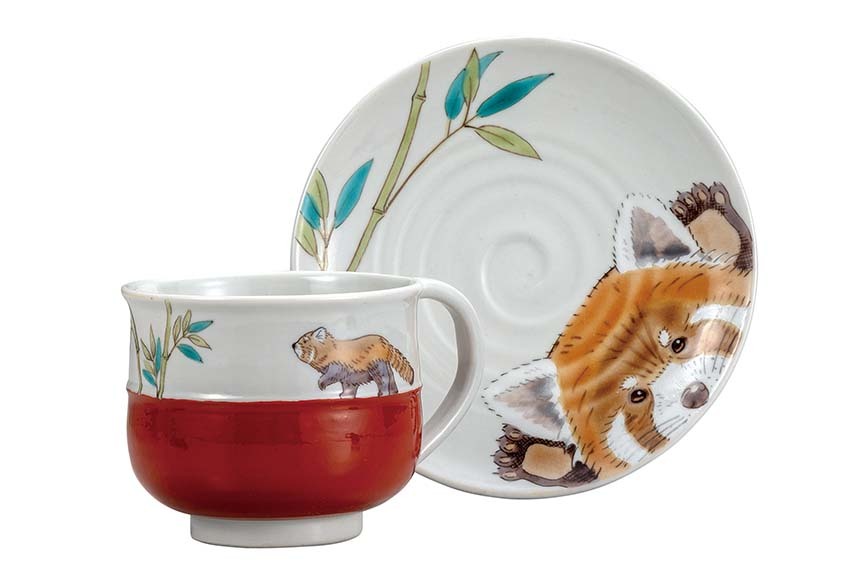 カップ&ソーサー レッサーパンダ